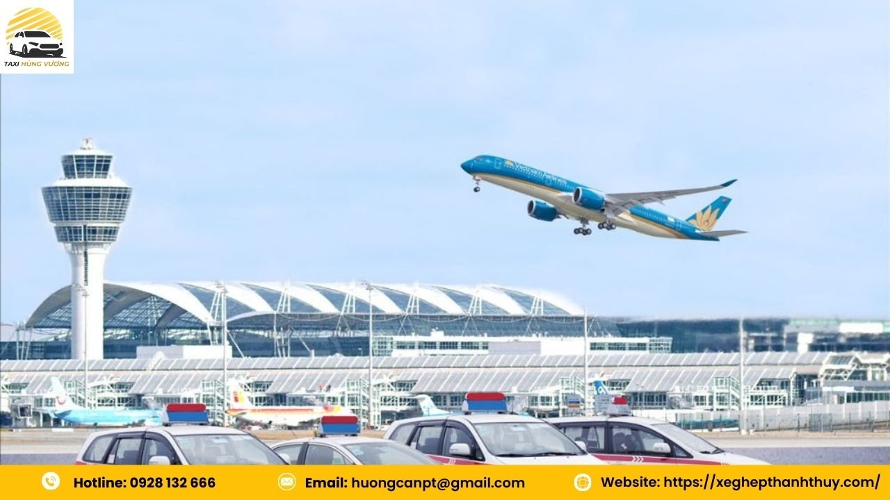 Chọn thời điểm đặt taxi đi sân bay để tránh trễ chuyến