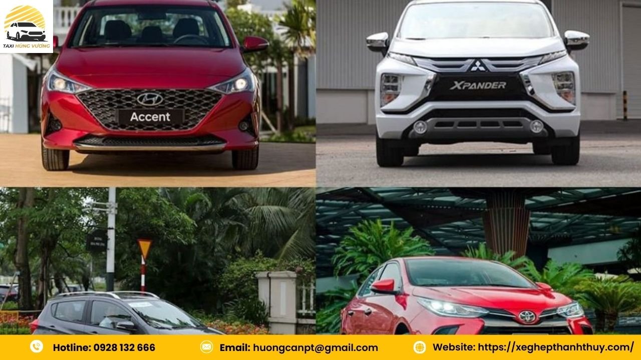 Các loại xe phục vụ nhu cầu ghép tuyến